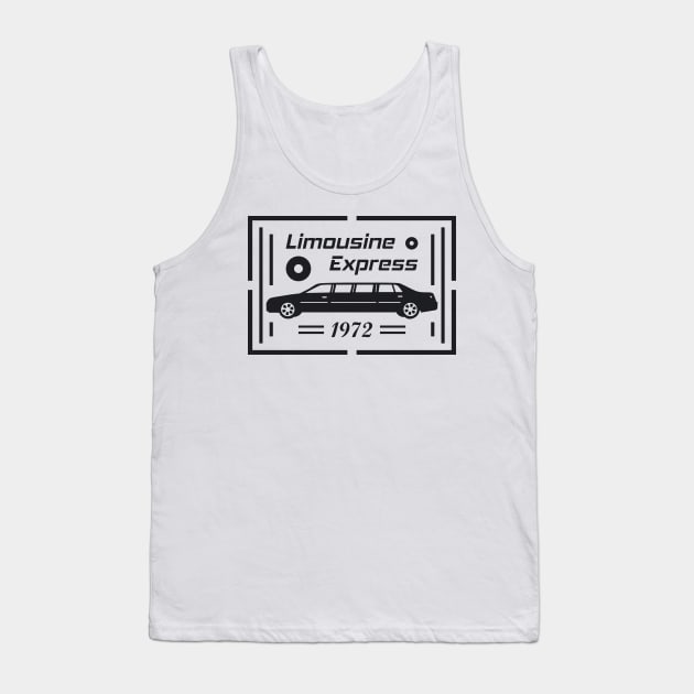 Limousine Express Tank Top by PEARSTOCK